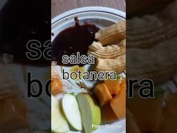 Salsa botanera para frutas o frituras