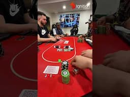 POV: What do you do with Jack + 10 suited? #poker #pokerhand