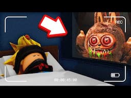 Haunted By SCARY LABUBU DOLL At 3AM in Roblox BROOKHAVEN RP!!