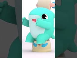Baby Potty Training Song 💩 Shark Academy #Shorts #YouTubeKids #KidsSongs #NurseryRhymes