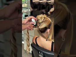 Another stunning voluminous ponytail for you! 🤩 Thoughts? Credit: @camilojunior.hm