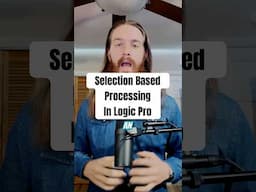 How to use selection based processing in Logic Pro #musicproducer #logicprox
