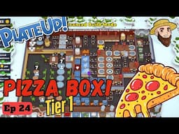 The Pizza Box, Tier 1!! - Solo Play PlateUp! I REMODEL DAY!  #pizza   #theontariogardener   #plateup