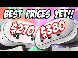 QUEST 3 $100 OFF!! VR MMO Teased, Star Wars Demo + More!