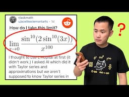 How do I take this limit? I thought to use L'Hopital rule at first it didn't work. Reddit r/askmath