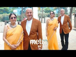 Anupam Kher And Neena Gupta Promote Their Film 'Metro...In Dino'