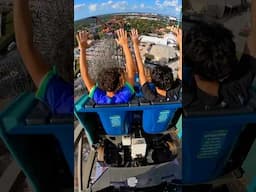 BACK ROW on the CRAZIEST Coaster in Florida