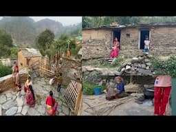 गर्मियों में पहाड़ी गांव की दिनचर्या I mountain village lifestyle