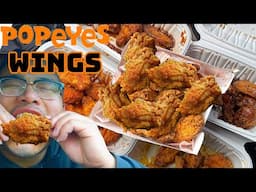 POPEYE'S Chicken Wing - Don't Watch This Late Night If You Crave WINGS