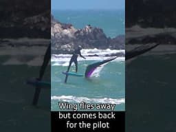 WING FOIL: hand wing takes a solo flight