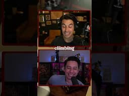 Can’t let Alfredo get too good at climbing #podcast #greenboots