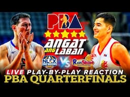 🔴NLEX VS RAIN OR SHINE │ 2025 PBA PHILIPPINE CUP PLAYOFFS Play-by-Play Reaction & Scoreboard
