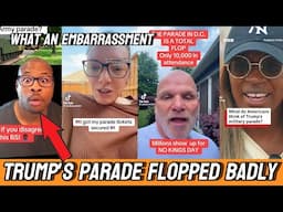 Trump's Military Parade Flopped While The No Kings Protest Had Americans BOYCOTTING Trump