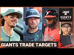 BLOCKBUSTER Trade Targets for SF Giants: Jarren Duran, Brandon Lowe, Luis Robert & More!