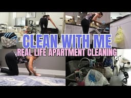 GYPSY CLEAN WITH ME | Real Life Apartment Disaster Cleaning Motivation 🧼💥