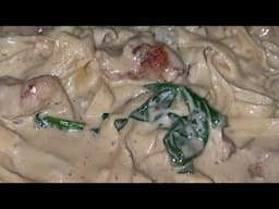 Cooking Chicken Alfredo Dinner Idea