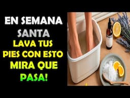 Este #domingo Lava Tus Pies Con Esta Poderosa Mezcla  y Mira lo que Sucede Después - Magia Blanca