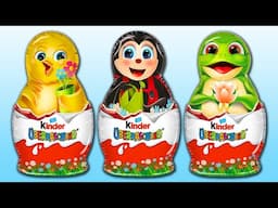 3 ASMR Surprise Figurines Easter Friends 2025 Inspiring No Talking Video