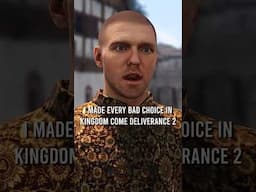 Making EVERY BAD CHOICE in KCD 2 (Teaser)