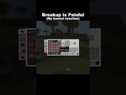 Breakup is painful