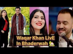 Waqar khan live concert in Bhaderwah 🎶🏡 @ImWaqarKhan  kashmiri viral girl videos