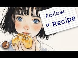 How to Read a Recipe & Divide It 🦋 Astrid's Journal 🦋 illustrated Audiobook