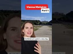 ‼️ Vienna Mistakes, I made as a local guide - Schönbrunn Park #vienna #travelguide  #schönbrunn