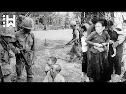 Execution of 504 women & children whom American troops beat, stabbed with bayonets & shot