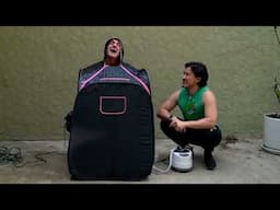 World’s First Pee Sauna: Ethan