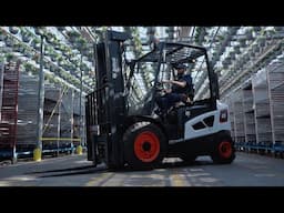 Boost Greenhouse Productivity with the D25S-9 | Bobcat | Medium Capacity Forklift | Spotlight