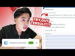 JEROME COBA KERJAIN TRY OUT PENGETAHUAN KUANTITATIF UTBK TERSULIT! BISA DAPET BERAPA!?