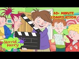 Moody Margaret RUINS The Video! 🎥 Horrid Henry Compilation | 40+ MINS | Cartoons for Kids