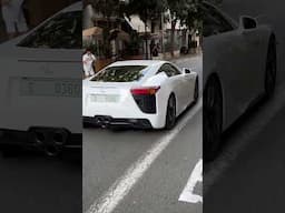 Lexus LFA accelerating only one in the country