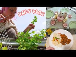 day in my life vlog | decorating, gardening, cooking & more 🌱💐
