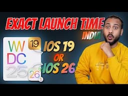 📱 iOS 19 or iOS 26? Apple WWDC 2025 Event Time in India Confirmed!