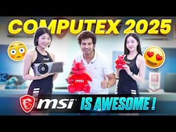MSI Displayed Some Amazing Desktop Components at Computex 2025 🤩