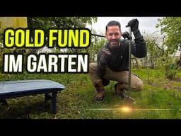 GOLD im Garten - Wieviel finde ich hier mit dem Metalldetektor?