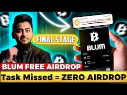 Blum Free Crypto Airdrop Big Update - Final TASK - Binance Listing Confirmed - Withdraw Blum Coins