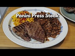 Panini Press Steak