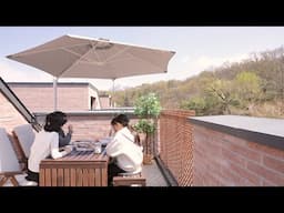 SUB) 이케아로 완성된 타운하우스 테라스 꾸미기 II