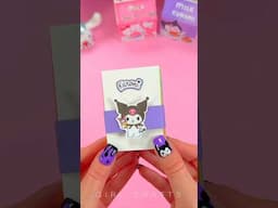 Colorful Kuromi Notebook 🌈 #sanrio #papercraft