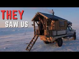 4 POLAR BEARS CHASED US! | Our Scary Encounter While Arctic Truck Camping at -30°F in Barrow Alaska