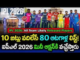 IPL 2026: 80 Players To Be Released by 10 Teams | Full List Before Mini Auction | GBB Cricket