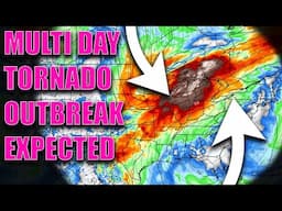Multi Day Tornado Outbreak Expected Next Week.. Strong To Intense Tornadoes Possible!