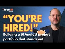 Build a Standout Analyst Project Portfolio That Will Get You Hired.
