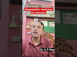 #drspdeyy #sinus_problems #homeopathicmedicine #siliguri #besthomeopathicdoctor #india