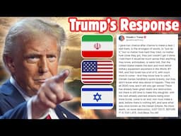 Trump's first response to Israel strikes on Iran...