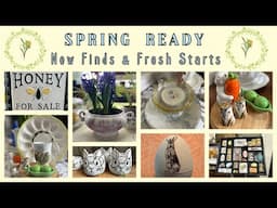 Spring Ready   Refresh & Reboot Your Season #thriftydecorating #vintage #cottagecore #home