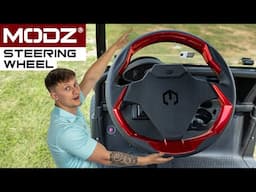 EZGO RXV Steering Wheel Upgrade with MODZ Zilker | Full Install Guide
