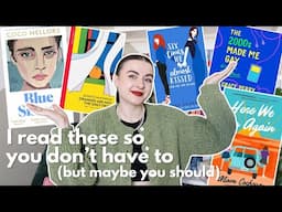 10 queer books I've read recently (and mostly enjoyed)